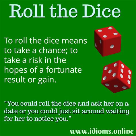 DICE definition and meaning .